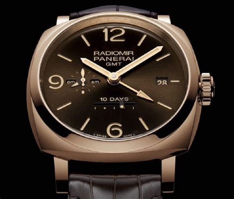 luminar panarai gmt 10 days replica watches|panerai luminor and radiomir.